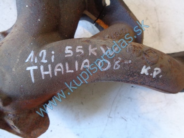 výfukové potrubie na renault tháliu II, 1,2 55kw